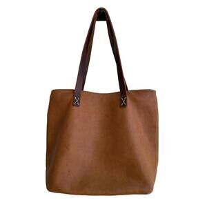 Leaders in Leather all Leather Purse or Bag camel tan
